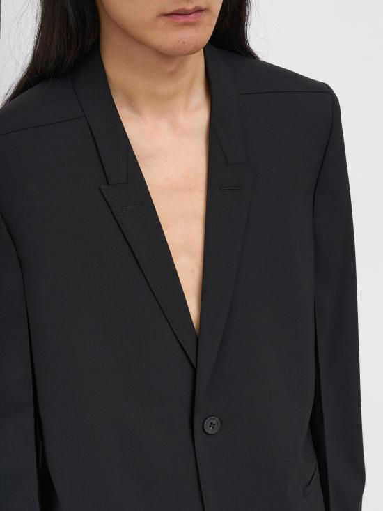 26SS 릭 오웬스 자켓 NRU01F2721ZL09 Black - RICK OWENS