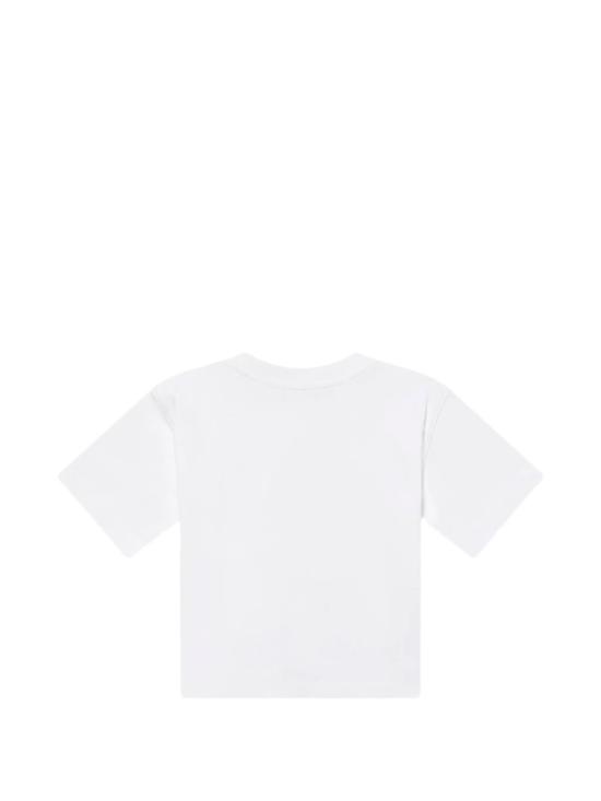 26SS [키즈] 모스키노 티셔츠 HUM05M LAA0110101 White - MOSCHINO