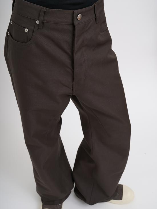 26SS 릭 오웬스 스트레이트 팬츠 NRU01F2333CDU78 Dark grey - RICK OWENS