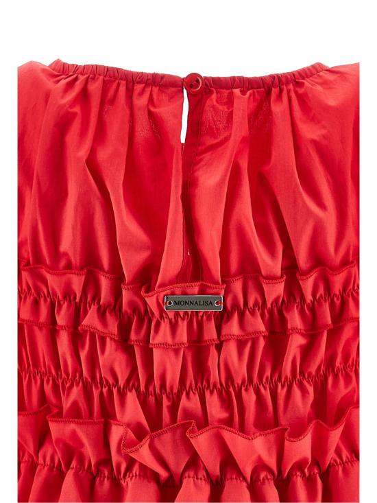 26SS [키즈] 모나리자 원피스 17G910 71160044 Red - MONNALISA