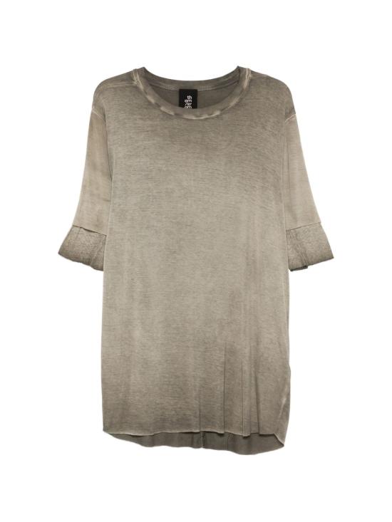 26SS 톰크롬 반팔 티셔츠 MTS94001 182COLDDYEOLIV Green