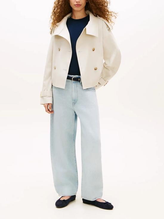 26SS 타미힐피거 코트 WW0WW50768 ACU White - TOMMY HILFIGER