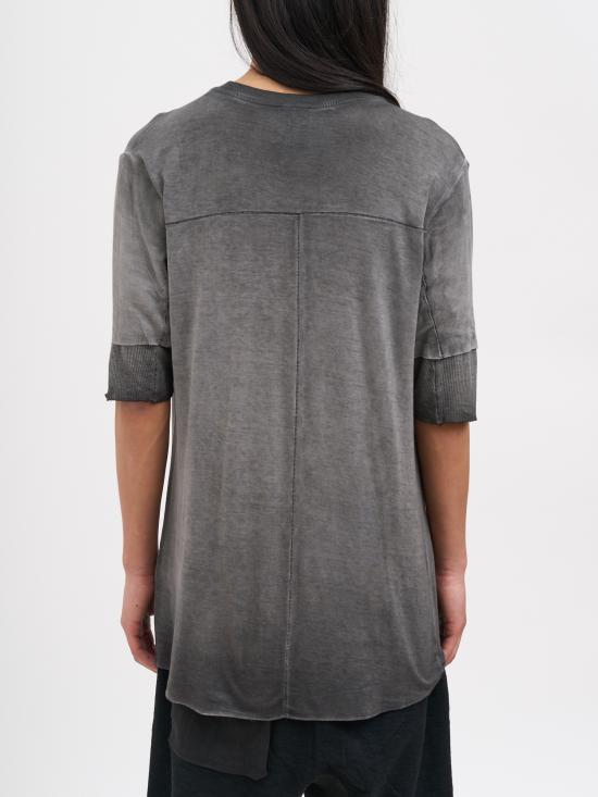 26SS 톰크롬 반팔 티셔츠 NMTS940COLDGREY Grey - THOM KROM