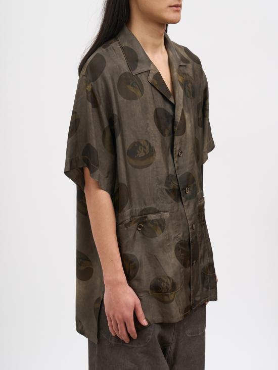 26SS 우마 왕 반팔 셔츠 NUM1506UW086 Grey - UMA WANG