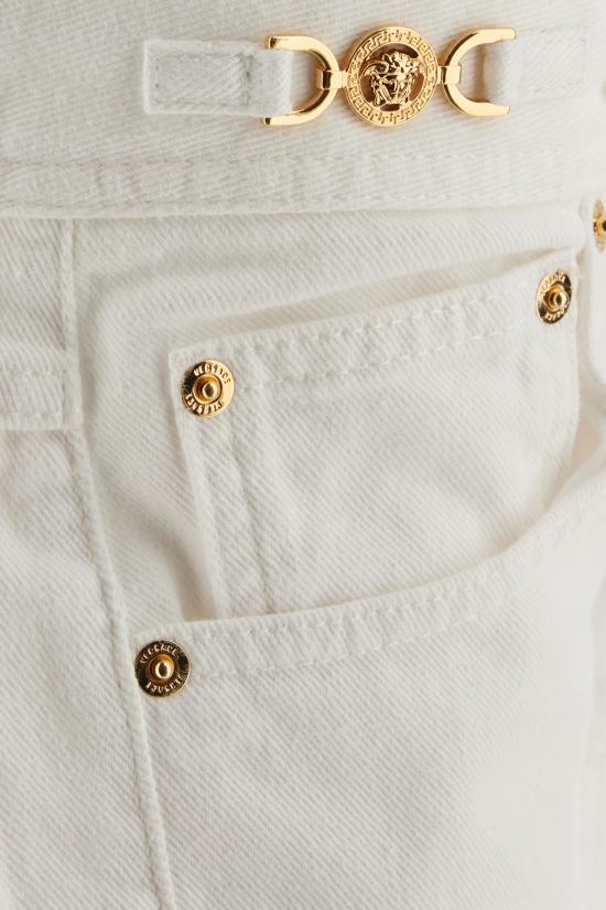 26SS 베르사체 데님 팬츠 10137451A08570 1D110 WHITE - VERSACE