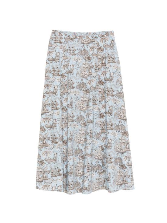 26SS 스타우드 미디 스커트 R26R6138SP SKTL Clear Blue - STAUD