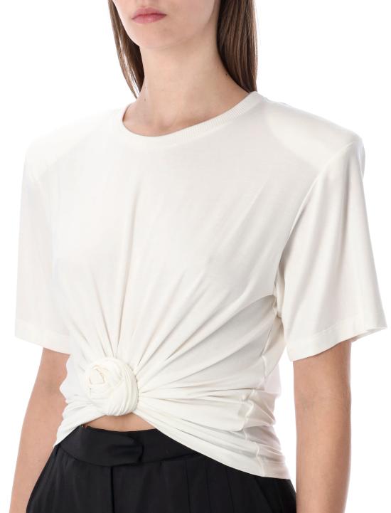 26SS 마그다뷰트림 반팔 티셔츠 172426 CREAM Bianco - MAGDA BUTRYM