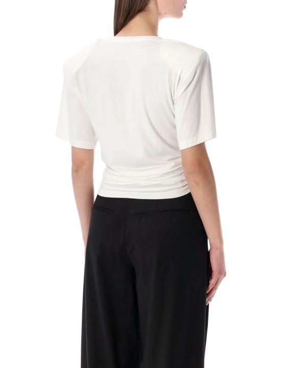 26SS 마그다뷰트림 반팔 티셔츠 172426 CREAM Bianco - MAGDA BUTRYM