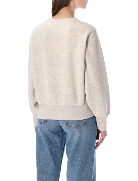 26SS 애니빙 긴팔 티셔츠 A0811677 BGI15 OATMEAL MELANGE - ANINE BING