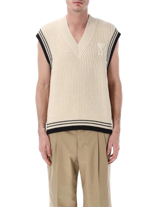 26SS 아미 스웨터 UKS865KN0161 136 Beige