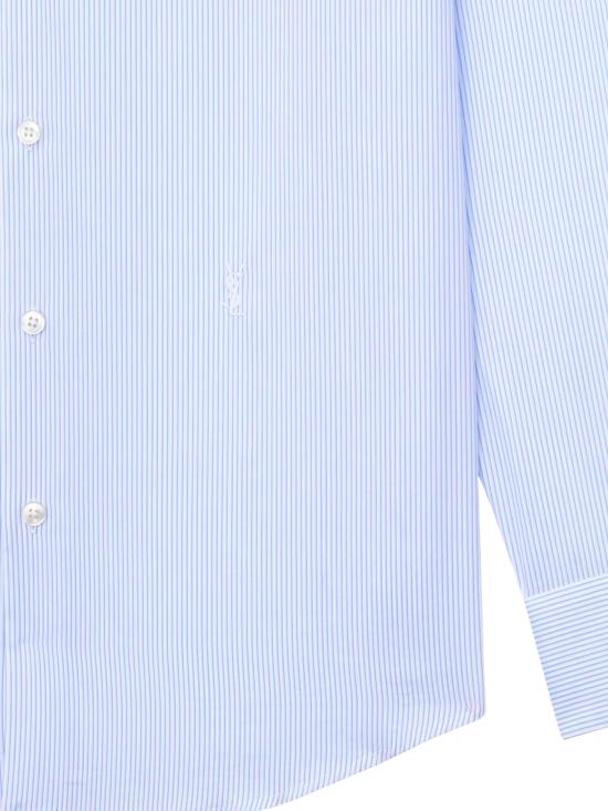 26SS 생로랑 셔츠 859779 Y2N279862 Clear Blue - SAINT LAURENT