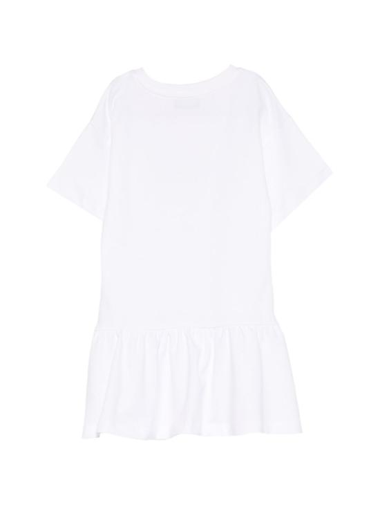 26SS [키즈] 모스키노 원피스 HDV0HL LCA1910101 White - MOSCHINO