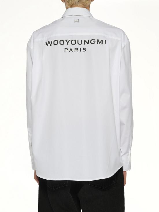 26SS 우영미 긴팔 셔츠 W261SH07 811W White - WOOYOUNGMI
