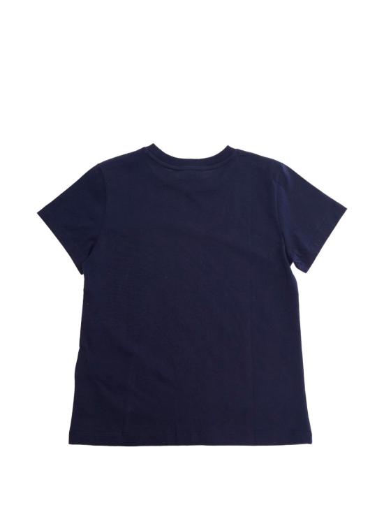 26SS [키즈] 모스키노 티셔츠 HUM05T LAA0240016 Blue - MOSCHINO