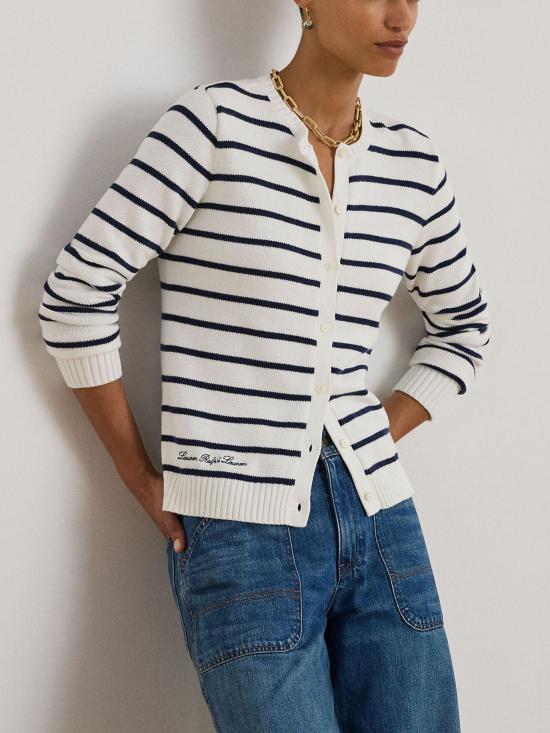 26SS 랄프 로렌 가디건 200P03495 001 White - RALPH LAUREN