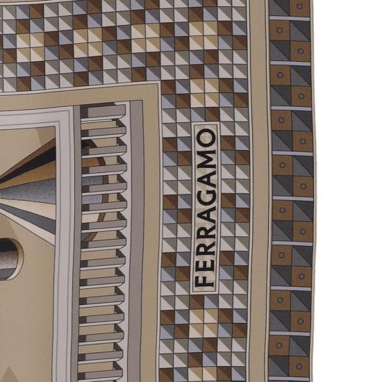 26SS 살바토레 페라가모 머플러/스카프 310197009 Neutrals - SALVATORE FERRAGAMO