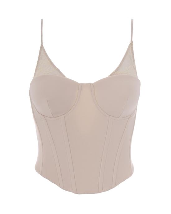 26SS 파트리지아페페 민소매 티셔츠 9473289 Neutrals