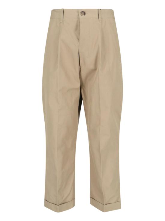 26SS 아미 코튼 캐롯 오버사이즈 트라우저 HTR121 CO0132 A036 Beige