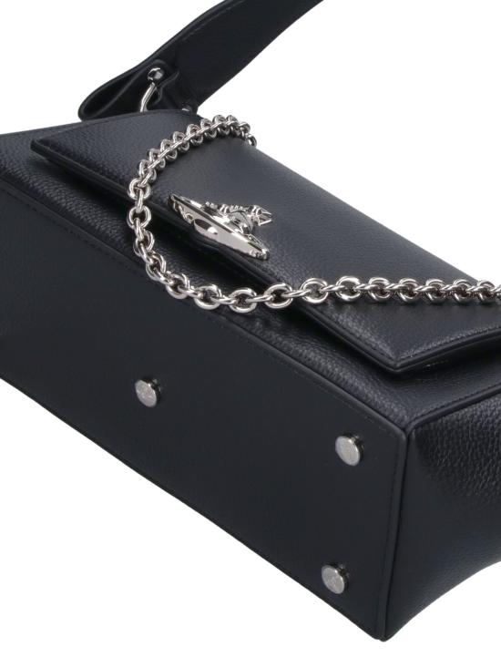 26SS 비비안웨스트우드 토트백 4602000WW S000D N403 Black - VIVIENNE WESTWOOD