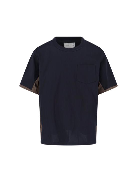 26SS 사카이 반팔 티셔츠 26 03955M 234 Blue