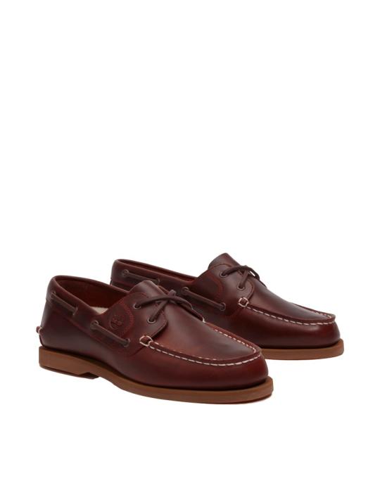 26SS 팀버랜드 플랫 슈즈 3079719 Burgundy - TIMBERLAND