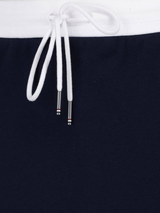 26SS 톰브라운 클래식 4바 저지 미니 스커트 FJK130A 03037 415 Blue - THOM BROWNE