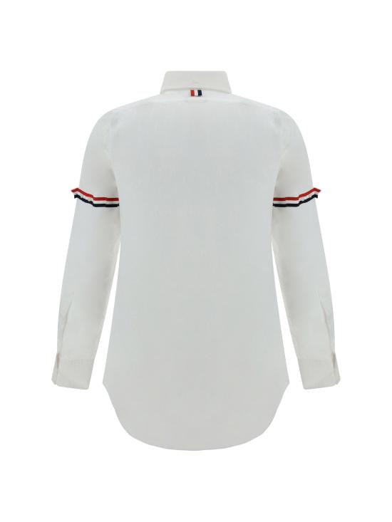 26SS 톰브라운 긴팔 셔츠 MWL150E F0313 100 White - THOM BROWNE