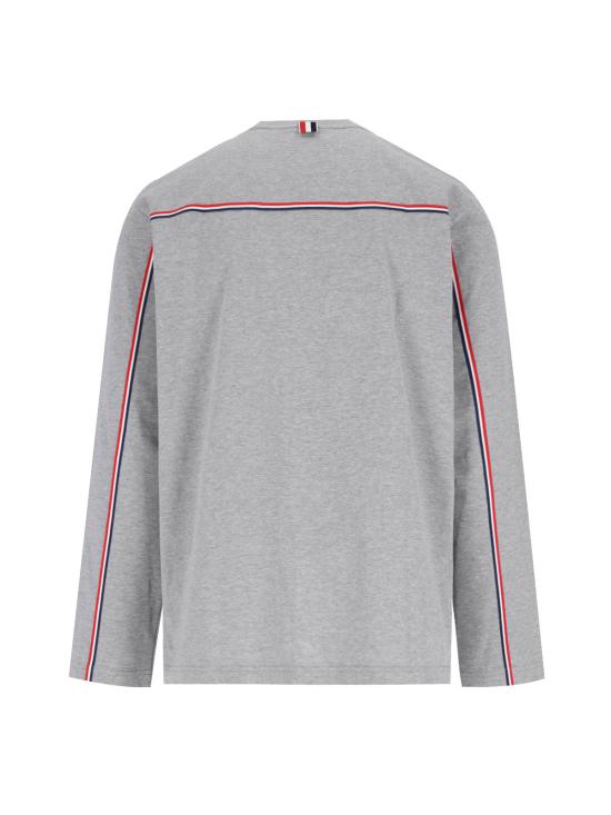 26SS 톰브라운 반팔 티셔츠 MJS289A 00042 055 Grey - THOM BROWNE