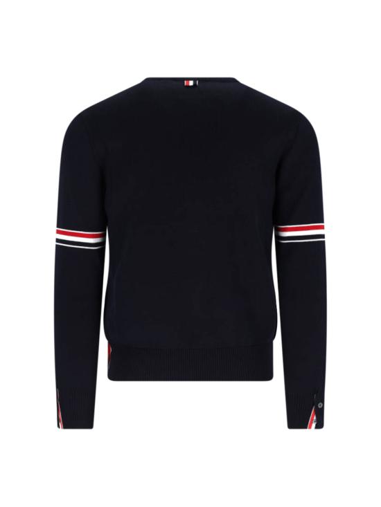 26SS 톰브라운 스웨터 MKA326A Y3001 415 Blue - THOM BROWNE