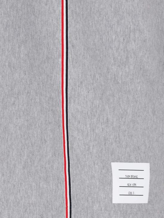 26SS 톰브라운 RWB 스트라이프 티셔츠 MJS252A J0138 035 Grey - THOM BROWNE