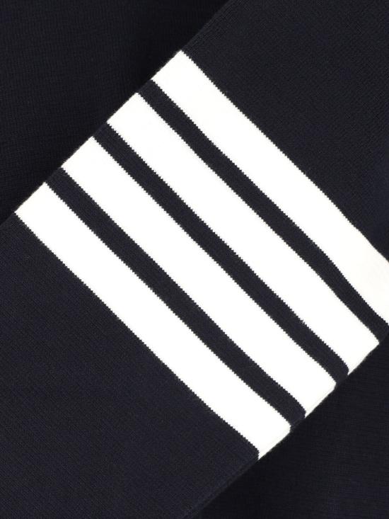 26SS 톰브라운 코튼 크레이프 4바 풀오버 MKA202A 00219 415 Blue - THOM BROWNE