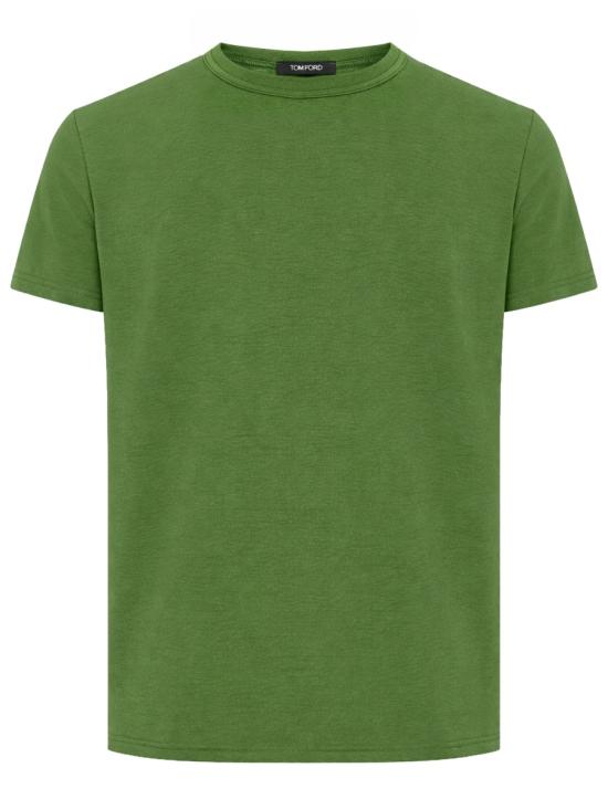 26SS 톰포드 코튼 크루넥 언더웨어 티셔츠 T4M081040 329 GREEN