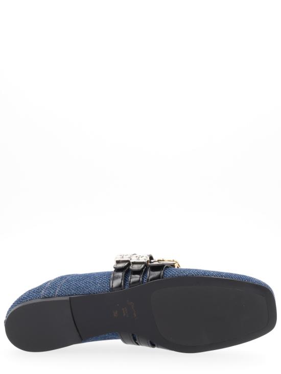 26SS 가니 플랫 슈즈 B1020073 569 BLUE - GANNI