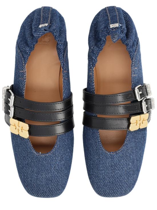 26SS 가니 플랫 슈즈 B1020073 569 BLUE - GANNI