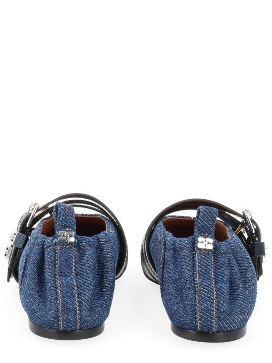 26SS 가니 플랫 슈즈 B1020073 569 BLUE - GANNI