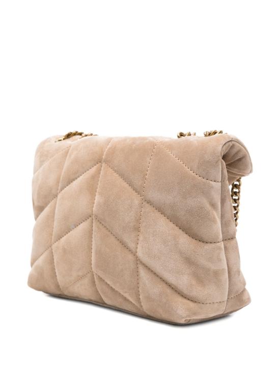 26SS 생로랑 토이 푸퍼 스웨이드 숄더백 759337 1U8079295 Beige - SAINT LAURENT