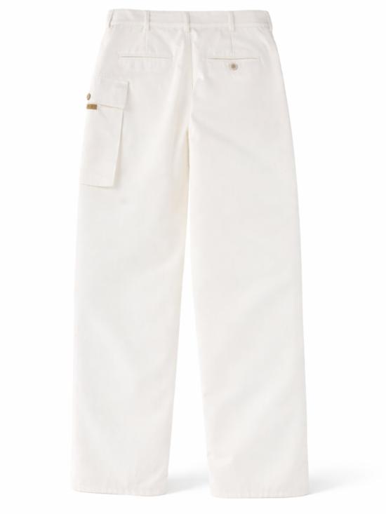 26SS 마르니 스트레이트 팬츠 PAMA0637A1 UTC56700W01 WHITE - MARNI