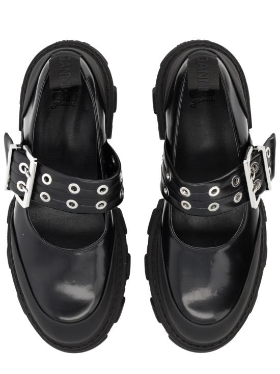 26SS 가니 플랫 슈즈 B1030061 099 BLACK - GANNI