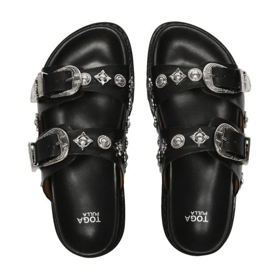 26SS 토가 샌들 FTVRWJ84409005 black - TOGA