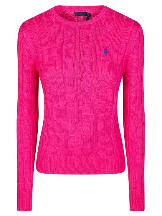 26SS 폴로 랄프로렌 가디건 211971869508 ACCENTPINK FUXIA