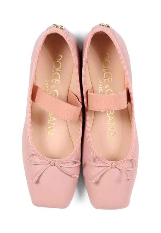 26SS [키즈] 돌체앤가바나 플랫 슈즈 D11395 AX626 84550 PINK - DOLCE & GABBANA