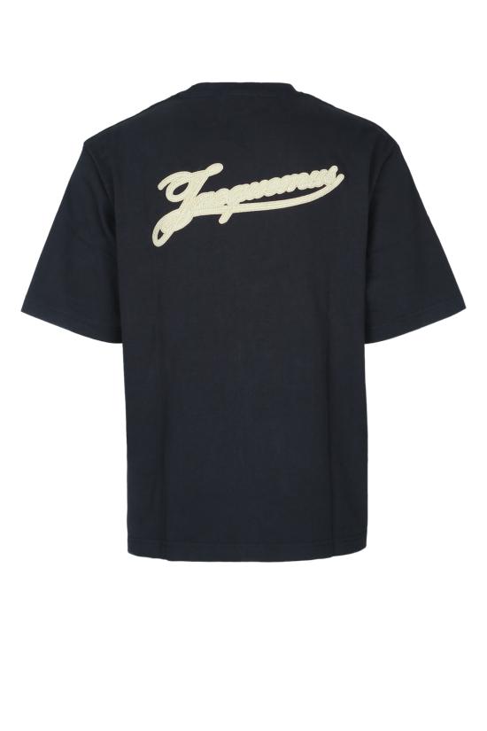 26SS 자크뮈스 토르네오 티셔츠 TSM00624AJ00045 3EO ROSEMARY LABEL DARK NAVY DOM - JACQUEMUS