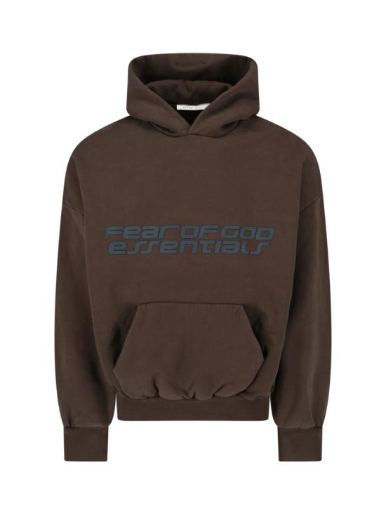 26SS 피어오브갓 후드 티셔츠 192HO256563F BROWN DOM