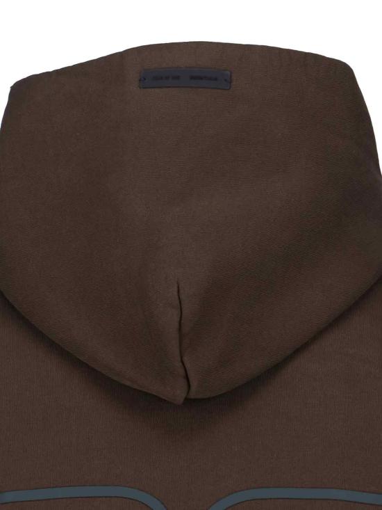 26SS 피어오브갓 후드 티셔츠 192HO256563F BROWN DOM - FEAR OF GOD