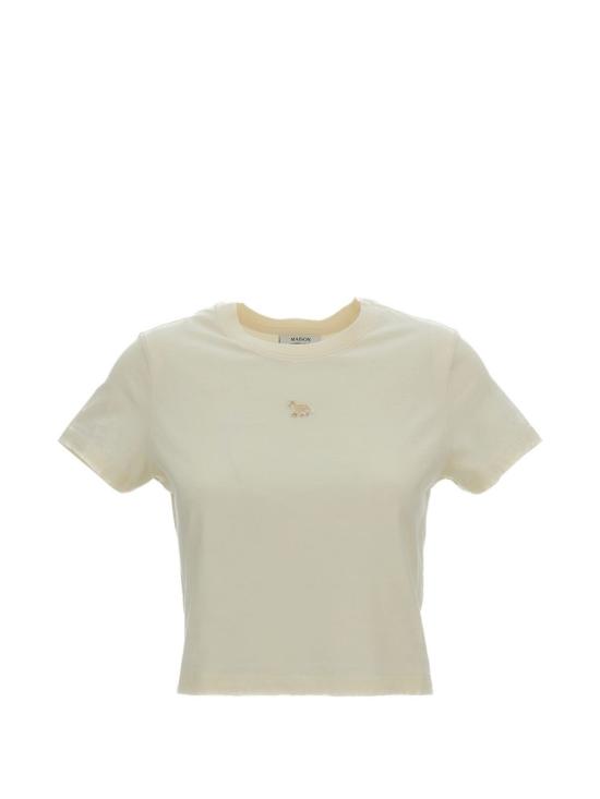26SS 메종키츠네 베이비 폭스 베이비 티셔츠 MW00105 KJ70260063 Beige