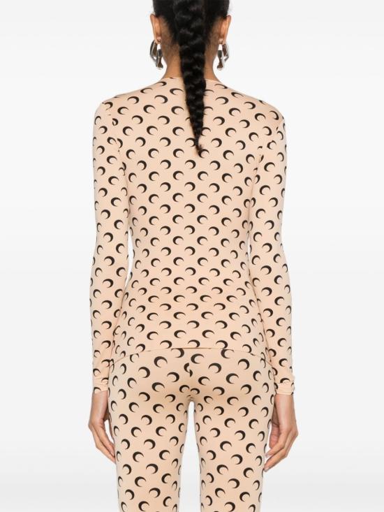 26SS 마린세르 민소매 티셔츠 WTS006A CJER0001TA10 Beige - MARINE SERRE