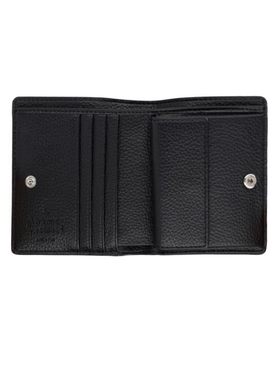 26SS 비비안웨스트우드 ORB 바이폴드 월렛 51150030WS000DN403 BLACK DOM - VIVIENNE WESTWOOD