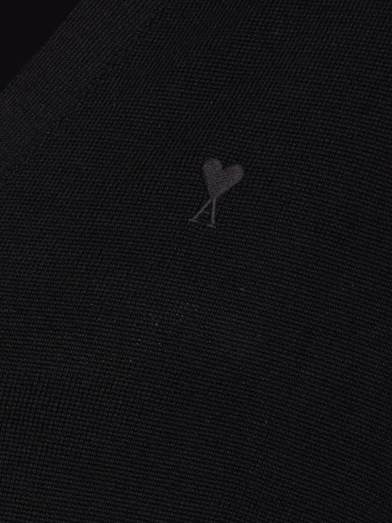 26SS 아미 가디건 HKC361 001009 Black - AMI