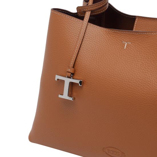 26SS 토즈 스몰 토트백 XBWAPAJ0300 QRI9P13 Brown - TODS