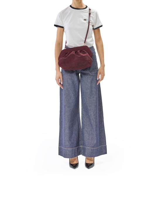 25FW 더모아레 토트백 TMFW25BSUE120 prune VIOLA SCURO - THEMOIRE